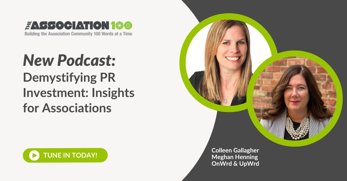 Read more about the article A100 Podcast Highlight: Demystifying PR Investment: Insights for Associations