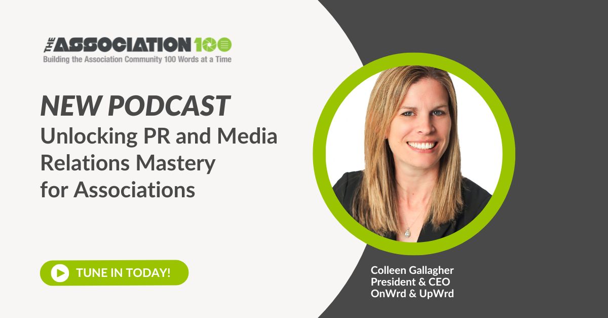 Read more about the article A100 Podcast Highlight: Unlocking PR and Media Relations Mastery for Associations