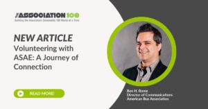 Read more about the article Building Connections on the Road: Ben H. Rome’s Journey with ASAE