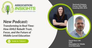 Read more about the article Transforming in Real Time: How AMLE Rebuilt Trust, Focus, and the Future of Middle Level Education